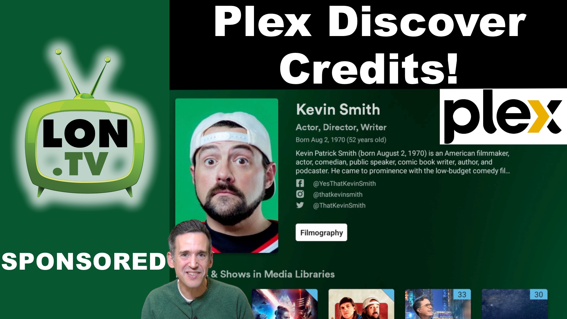 New Plex Feature : Discover Credits - Lon Seidman & Lon.TV Blog