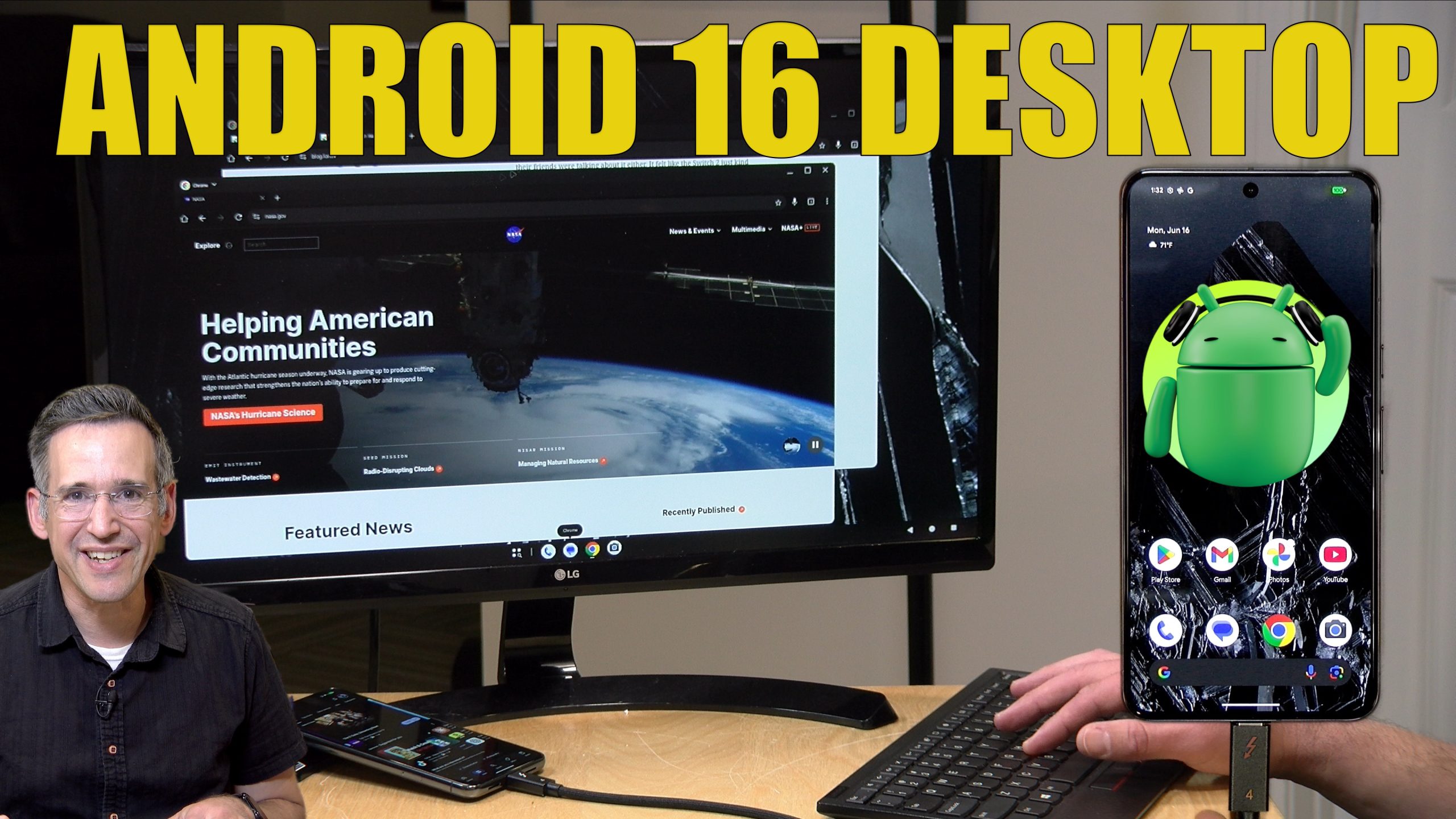 Android 16 Beta Turns Pixel Phones into a Desktop—Sorta.. - Lon Seidman ...