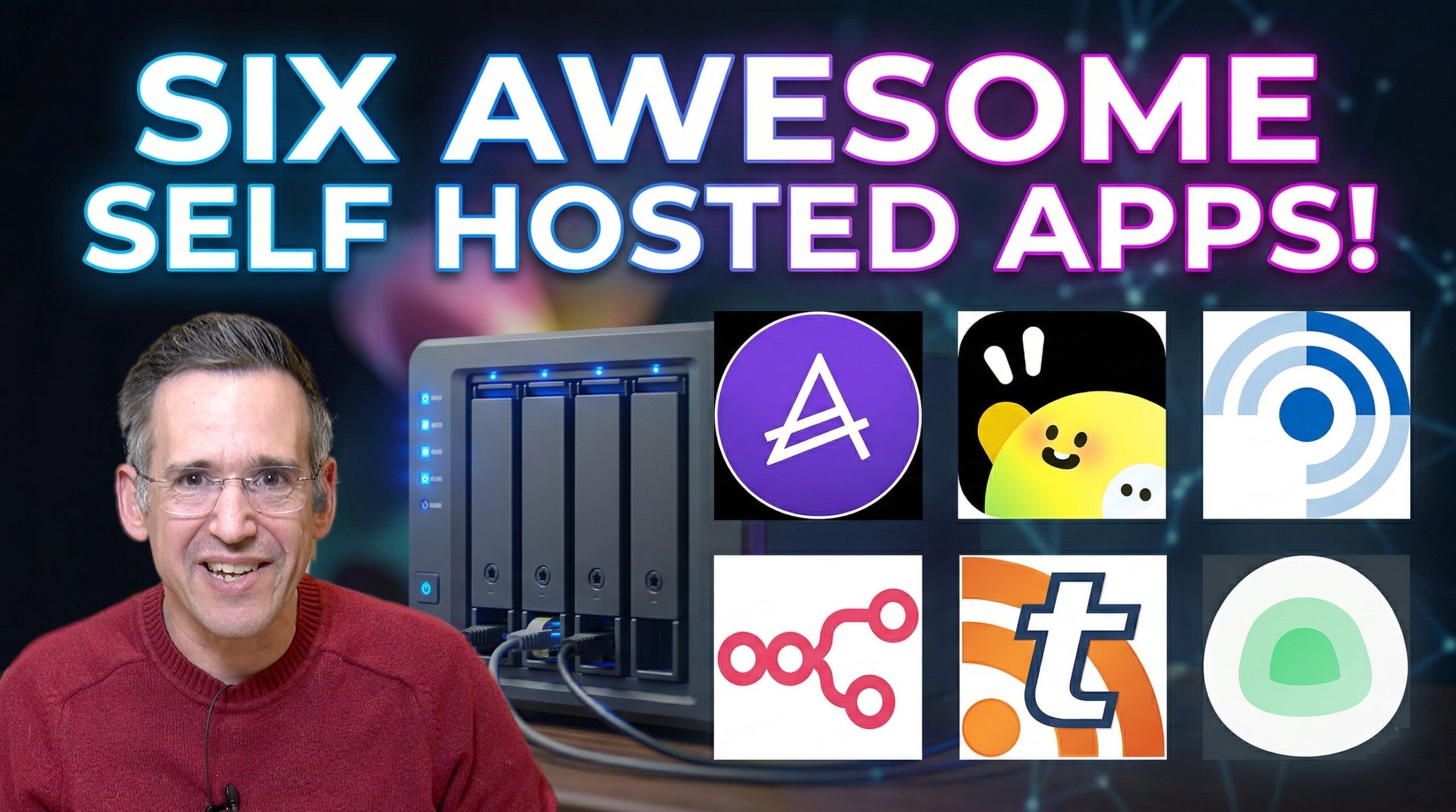 Six Self Hosted Apps I Use on my Home Server ! Synology, Unraid, Linux ...